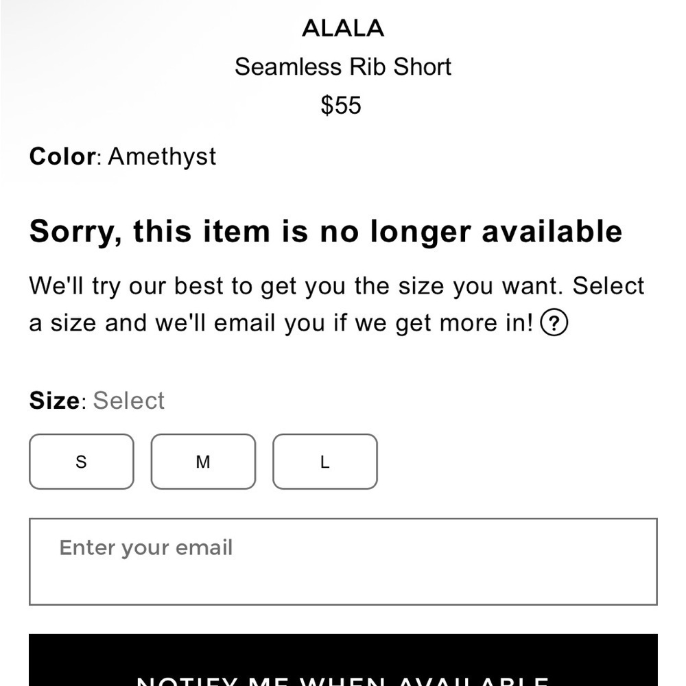 ALALA Seamless Rib Shorts - Picture 5 of 11